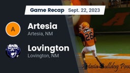 Recap: Artesia  vs. Lovington  2023