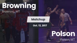 Matchup: Browning  vs. Polson  2017