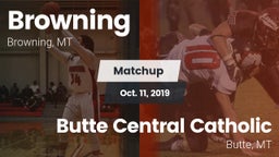 Matchup: Browning  vs. Butte Central Catholic  2019