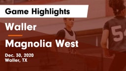 Waller  vs Magnolia West  Game Highlights - Dec. 30, 2020