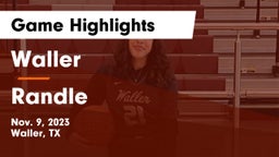 Waller  vs Randle  Game Highlights - Nov. 9, 2023