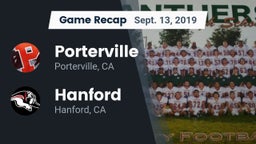 Recap: Porterville  vs. Hanford  2019