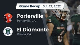 Recap: Porterville  vs. El Diamante  2022
