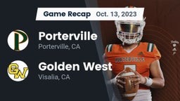 Recap: Porterville  vs. Golden West  2023