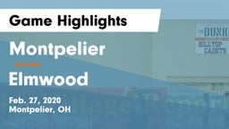 Montpelier  vs Elmwood  Game Highlights - Feb. 27, 2020