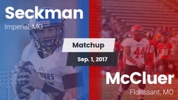 Matchup: Seckman  vs. McCluer  2017