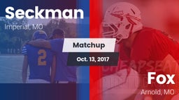Matchup: Seckman  vs. Fox  2017