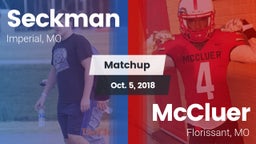 Matchup: Seckman  vs. McCluer  2018