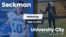 Matchup: Seckman  vs. University City  2019