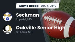 Recap: Seckman  vs. Oakville Senior High 2019