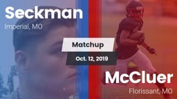 Matchup: Seckman  vs. McCluer  2019