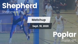 Matchup: Shepherd  vs. Poplar  2020