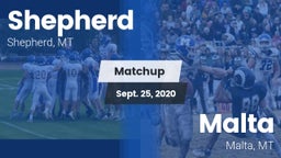 Matchup: Shepherd  vs. Malta  2020