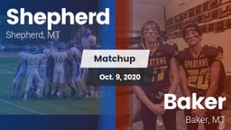 Matchup: Shepherd  vs. Baker  2020