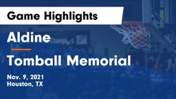 Aldine  vs Tomball Memorial  Game Highlights - Nov. 9, 2021