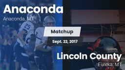 Matchup: Anaconda  vs. Lincoln County  2017