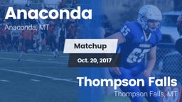 Matchup: Anaconda  vs. Thompson Falls  2017