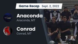 Recap: Anaconda  vs. Conrad  2022