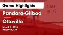 Pandora-Gilboa  vs Ottoville Game Highlights - March 5, 2024