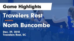 Travelers Rest  vs North Buncombe  Game Highlights - Dec. 29, 2018