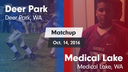 Matchup: Deer Park High vs. Medical Lake  2016