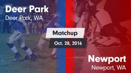 Matchup: Deer Park High vs. Newport  2016