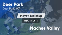 Matchup: Deer Park High vs. Naches Valley 2016