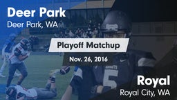 Matchup: Deer Park High vs. Royal  2016