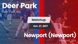 Matchup: Deer Park High vs. Newport  (Newport) 2017