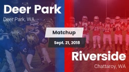 Matchup: Deer Park High vs. Riverside  2018