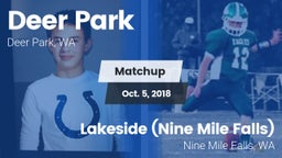 Matchup: Deer Park High vs. Lakeside  (Nine Mile Falls) 2018