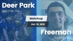 Matchup: Deer Park High vs. Freeman  2018