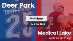 Matchup: Deer Park High vs. Medical Lake  2018