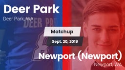 Matchup: Deer Park High vs. Newport  (Newport) 2019