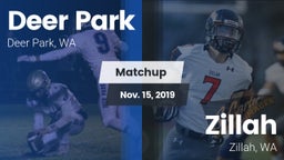 Matchup: Deer Park High vs. Zillah  2019