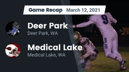 Recap: Deer Park  vs. Medical Lake  2021