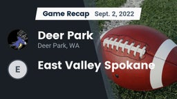 Recap: Deer Park  vs. East Valley Spokane 2022