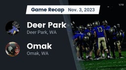 Recap: Deer Park  vs. Omak  2023