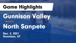 Gunnison Valley  vs North Sanpete Game Highlights - Dec. 2, 2021
