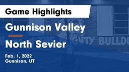 Gunnison Valley  vs North Sevier  Game Highlights - Feb. 1, 2022