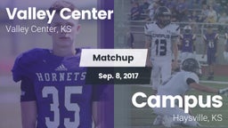 Matchup: Valley Center High S vs. Campus  2017