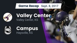 Recap: Valley Center  vs. Campus  2017