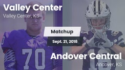 Matchup: Valley Center High S vs. Andover Central  2018