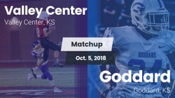 Matchup: Valley Center High S vs. Goddard  2018