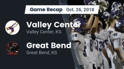 Recap: Valley Center  vs. Great Bend  2018