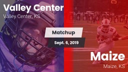 Matchup: Valley Center High S vs. Maize  2019