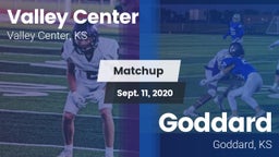 Matchup: Valley Center High S vs. Goddard  2020