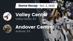 Recap: Valley Center  vs. Andover Central  2020