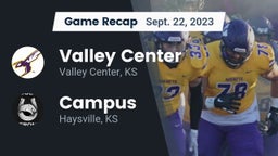 Recap: Valley Center  vs. Campus  2023