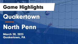 Quakertown  vs North Penn  Game Highlights - March 28, 2023